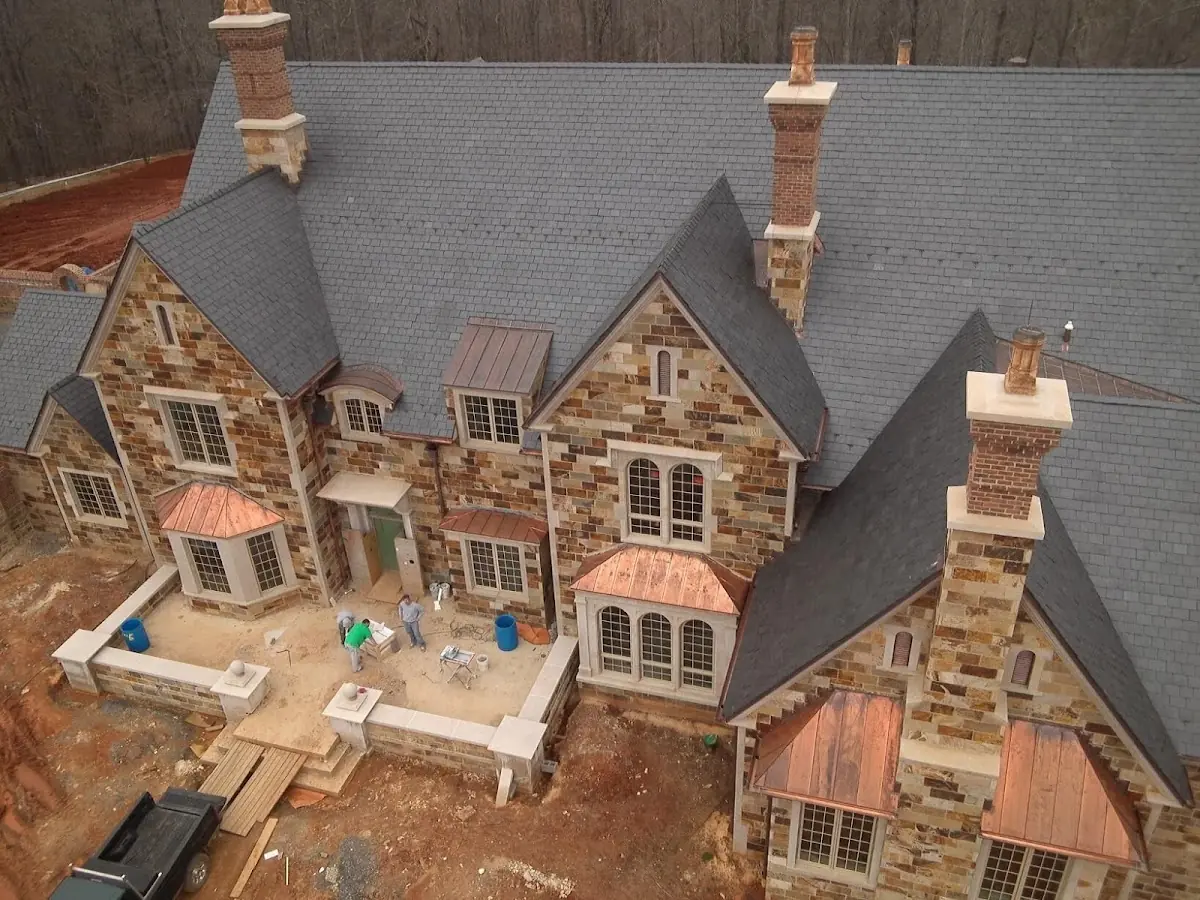 Craftsman Roofing Slate Roof Repair project in Ricketts Ridge